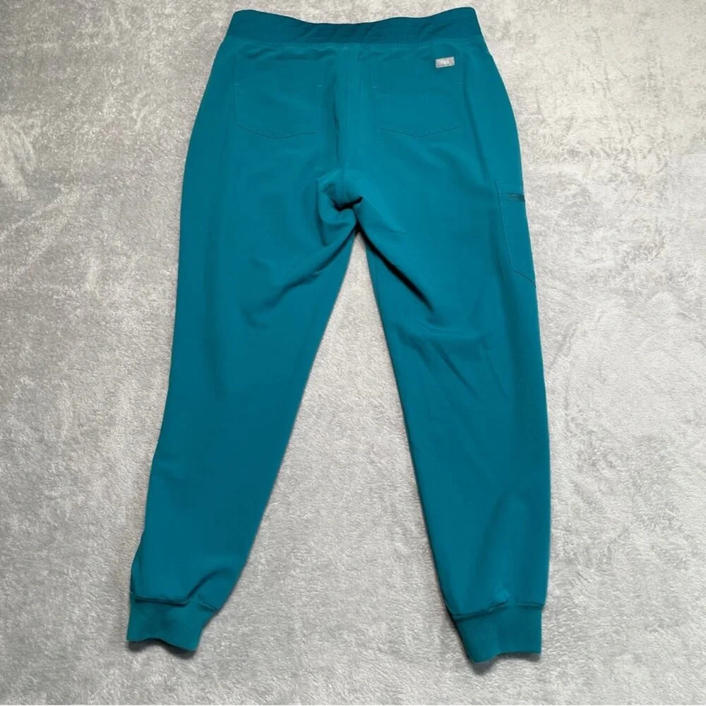 Figs Medium Pacific Blue Zamora Scrub Joggers - Picture 2 of 7